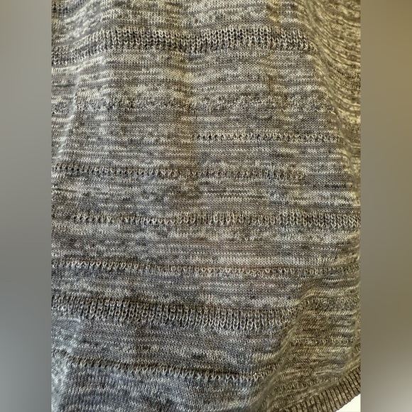 John Varvatos Linen Blend Lightweight Gray Sweater Size Large - Picture 8 of 8